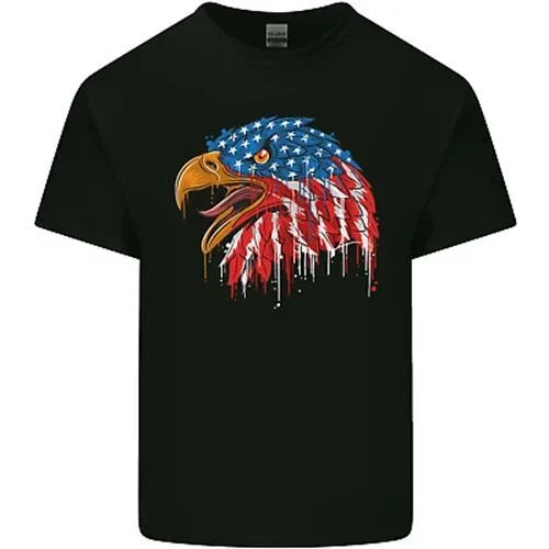 Hot Trending T-Shirt With American Eagle Usa Flag July 4Th T-Shirt Design Preview Only