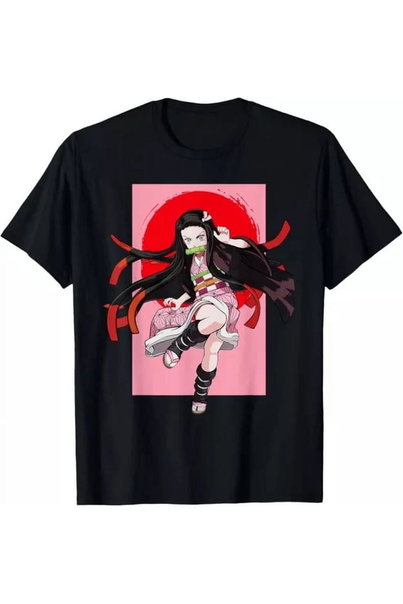 Hot Trending T-Shirt With Anime Girl Aesthetic Japanese Waifu Otaku Weeb Art Japan Design Preview Only