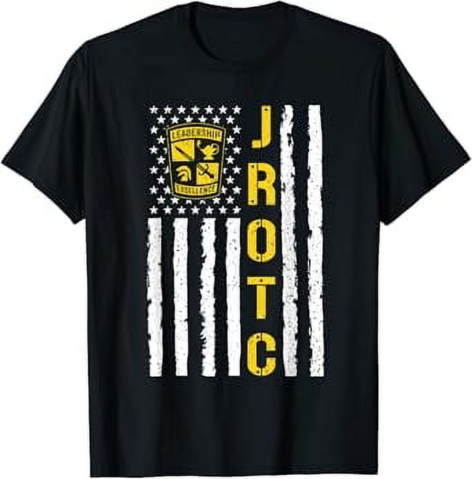 Hot Trending T-Shirt With Army Jrotc American Flag Junior Rotc ...