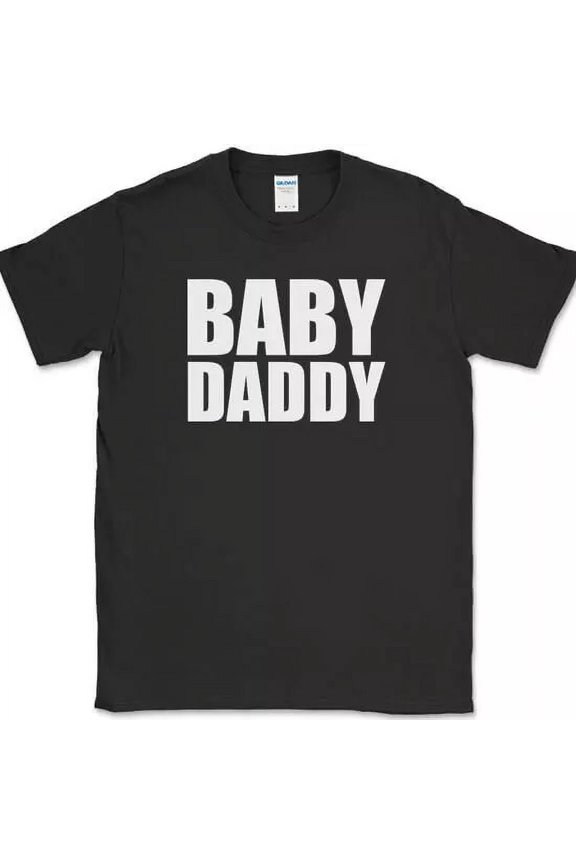 Hot Trending T-Shirt With Baby Daddyfunny Expecting Fathers Day Family Design Preview Only