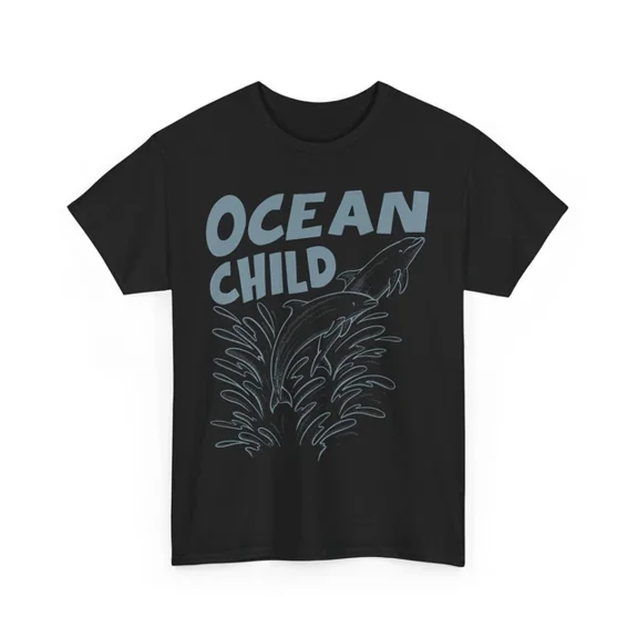 Hot Trending T-Shirt With Beach Vibes T-Shirt | Summer Ocean Waves Tee | Ocean Child Shirt Design Preview Only