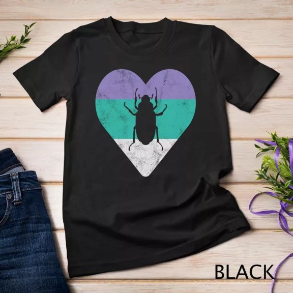 Hot Trending T-Shirt With Beetle Retro Bug Insect Gift For Women Or Girls Unisex S-5Xl T-Shirt