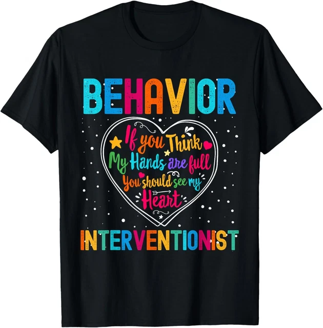 Hot Trending T-Shirt With Behavior Interventionist Appreciation Week ...
