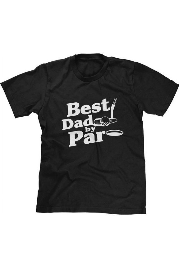Hot Trending T-Shirt With Best Dad Par Fathers Day Gift Funny Golf Text Slogan Sports Design Preview Only