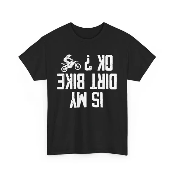 Hot Trending T-Shirt With Biker T-Shirt S-5Xl | Motorcycle Rider Shirt | I Work Hard So Bike Motocross Shirt