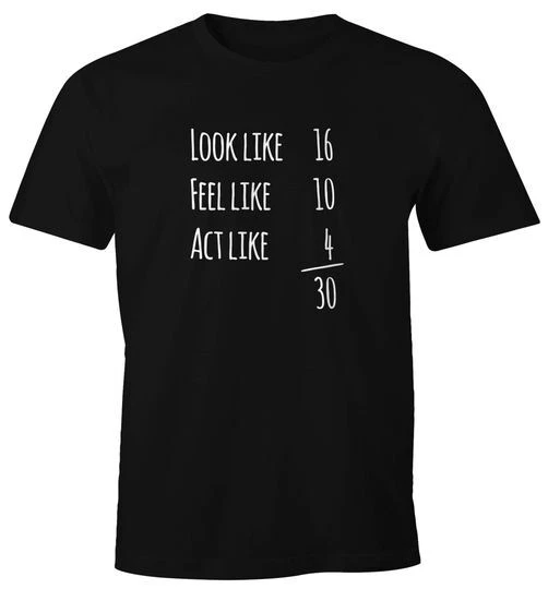 Hot Trending T-Shirt With Birthday Look Feel Act Like Gift Design ...