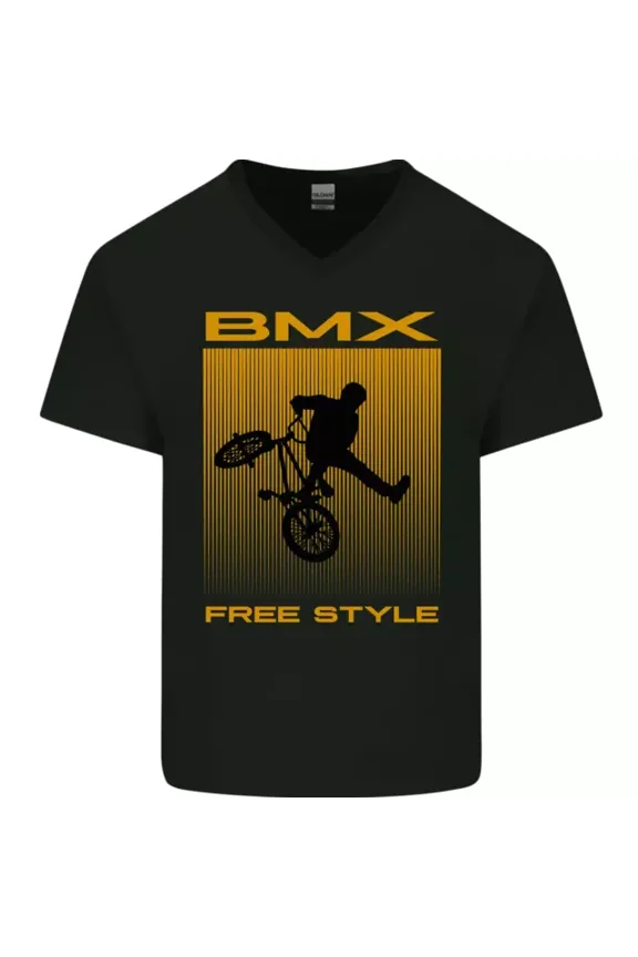 Hot Trending T-Shirt With Bmx Freestyle Cycling Bicycle Bike T-Shirt Design Preview Only