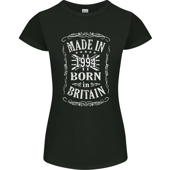 Hot Trending T-Shirt With Born In Britain 31St Birthday Made 1994 T-Shirt Design Preview Only