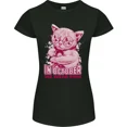 thumbnail image 1 of Hot Trending T-Shirt With Breast Cancer Awareness October Cat T-Shirt Design Preview Only, 1 of 5