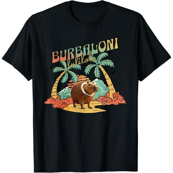 Hot Trending T-Shirt With Burbaloni Luliloli Brainrot Frog With Feet Bootleg T-Shirt Design Preview Only