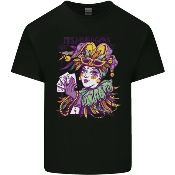 Hot Trending T-Shirt With Carnival Its Mardi Gras T-Shirt Design Preview Only