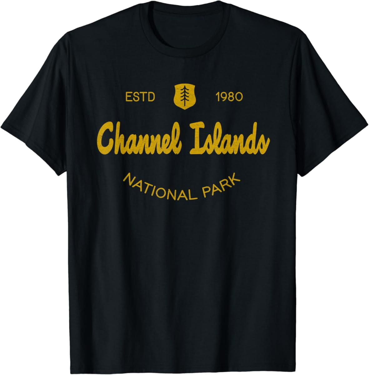 Hot Trending T-Shirt With Channel Islands National Park Classic Script ...