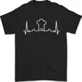 thumbnail image 1 of Hot Trending T-Shirt With Chef Pulse Baker Cook Cooking Hat Baking T-Shirt Design Preview Only, 1 of 5
