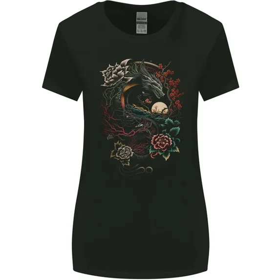 Hot Trending T-Shirt With Chinese Dragon Fantasy 2 T-Shirt Design Preview Only