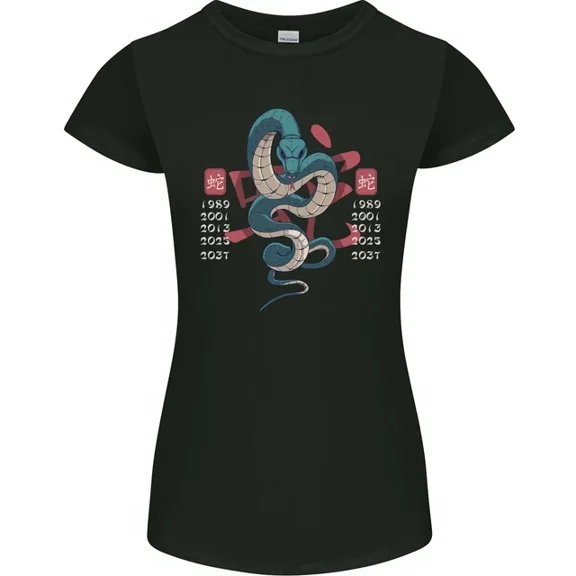 Hot Trending T-Shirt With Chinese Zodiac Shengxiao Year Of The Snake T-Shirt Design Preview Only