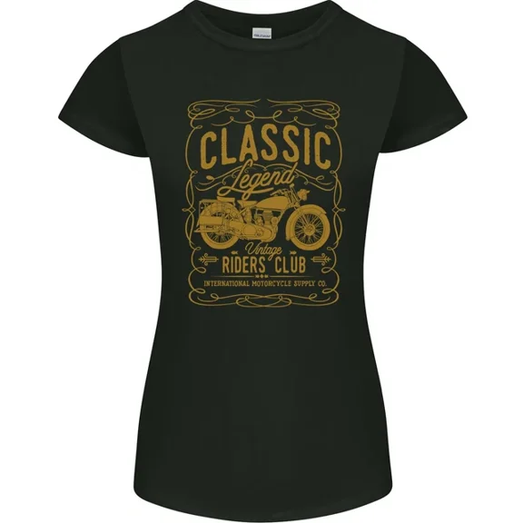 Hot Trending T-Shirt With Classic Legend Riders Club Motorbike Biker T-Shirt Design Preview Only