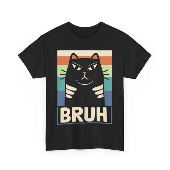 Hot Trending T-Shirt With Cool Cat Lover T-Shirt S-5Xl – Cat Print Graphic Tee For Men & Women