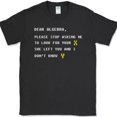 thumbnail image 1 of Hot Trending T-Shirt With Dear Algebrafunny Math Gift Novelty Design Preview Only, 1 of 3