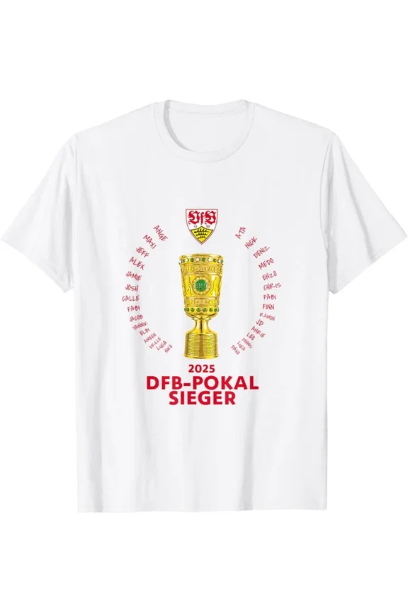 Hot Trending T-Shirt With Dfb-Cup Winner Design Preview Only
