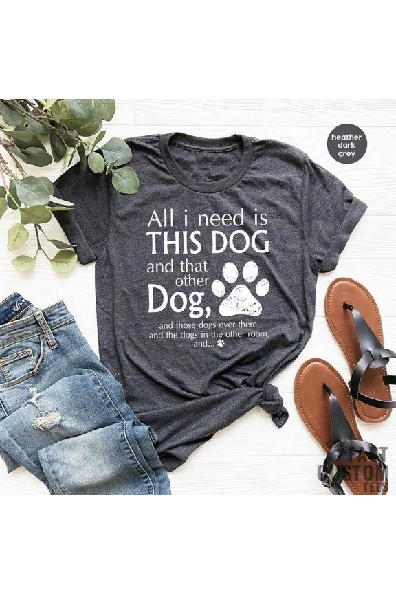 Hot Trending T-Shirt With Dog Moms, Dog Mama Tshirt, Dog Lovers Gift, Fur Mama, Dog Mom Design Preview Only