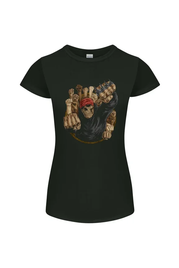 Hot Trending T-Shirt With Fighting Spirit Revolution Anarchy Protest T-Shirt Design Preview Only