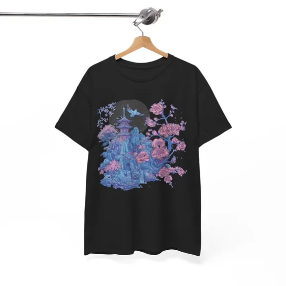 Hot Trending T-Shirt With Floral T-Shirt S-5Xl | Katana Bushido Tee | Feudal Japan Shirt