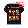 thumbnail image 1 of Hot Trending T-Shirt With Fox Graphic Tee 100% Cotton, Comfort Fit For Men & Women Perfect For C, 1 of 5