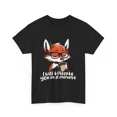 thumbnail image 1 of Hot Trending T-Shirt With Fox T-Shirt S-5Xl | I Will Tolerate You In A Minute Shirt | Tolerant Fox T-Shirt S-5Xl, 1 of 5