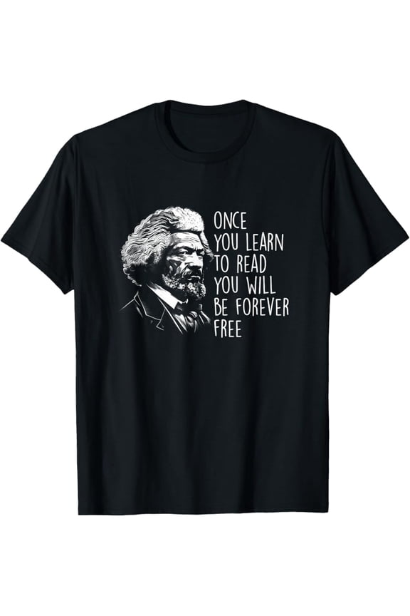 Hot Trending T-Shirt With Frederick Douglass Black Leader Quote 4Th Of July T-Shirt Design Preview Only