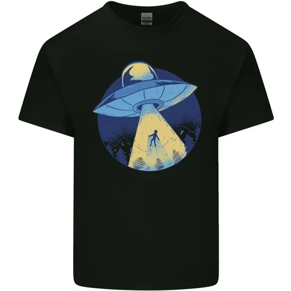 Hot Trending T-Shirt With Funny Alien Abduction Ufo T-Shirt Design Preview Only