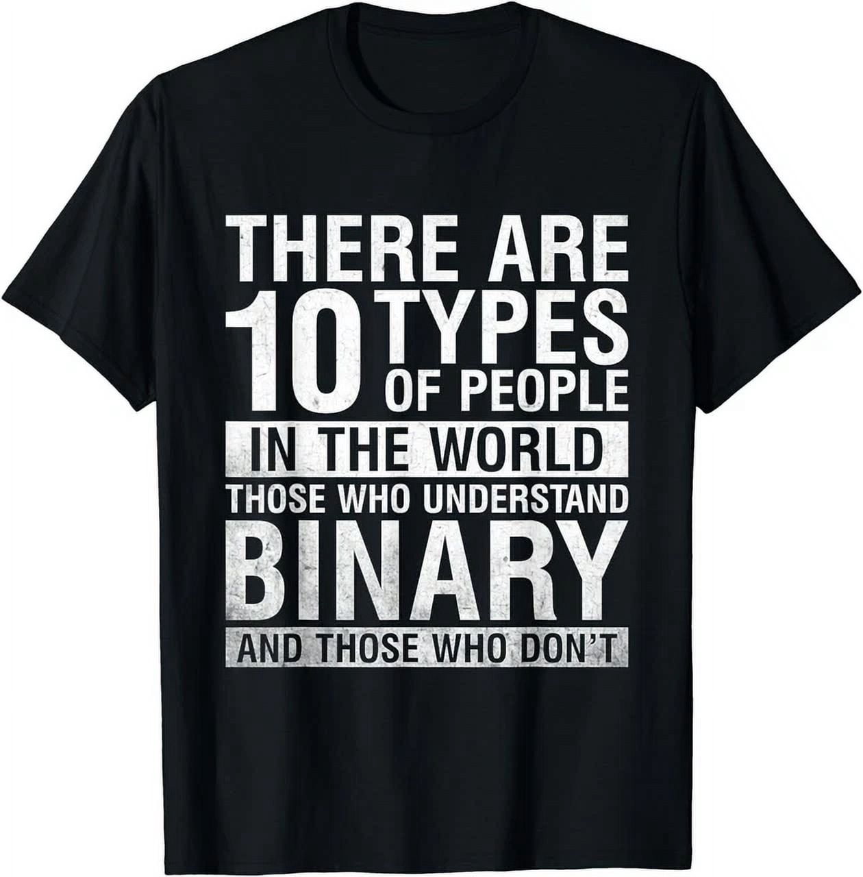 Hot Trending T-Shirt With Funny Computer Science Binary Code Computer ...