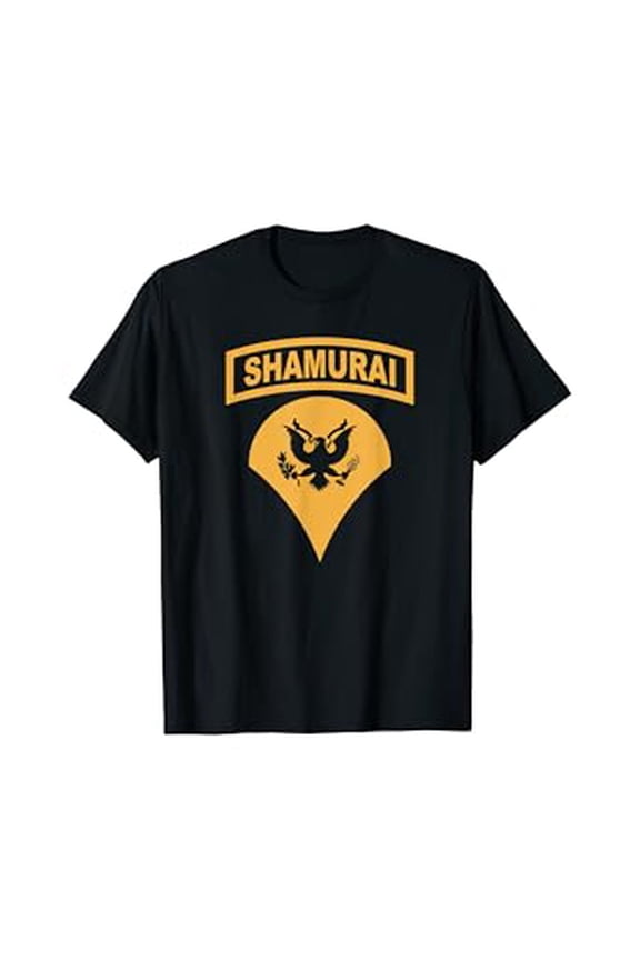 Hot Trending T-Shirt With Funny E4 Mia Shamurai Army Specialist Rank T-Shirt Design Preview Only
