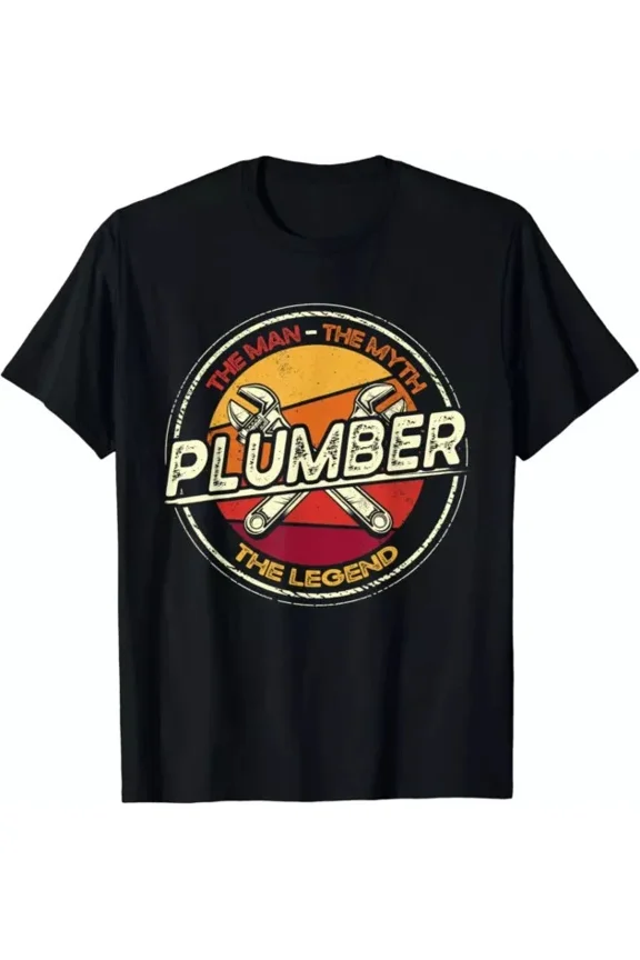 Hot Trending T-Shirt With Funny Plumbing Saying - Pipefitter Plumber Design Preview Only