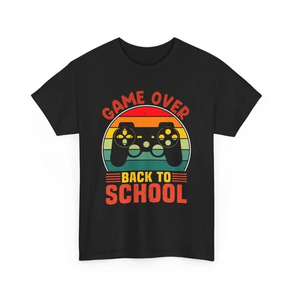 Hot Trending T-Shirt With Game Over Graphic Tee | Gaming T-Shirt S-5Xl | Perfect For Game Lovers
