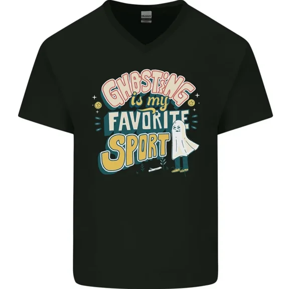 Hot Trending T-Shirt With Ghosting Sport Funny Anti Valentines Day T-Shirt Design Preview Only