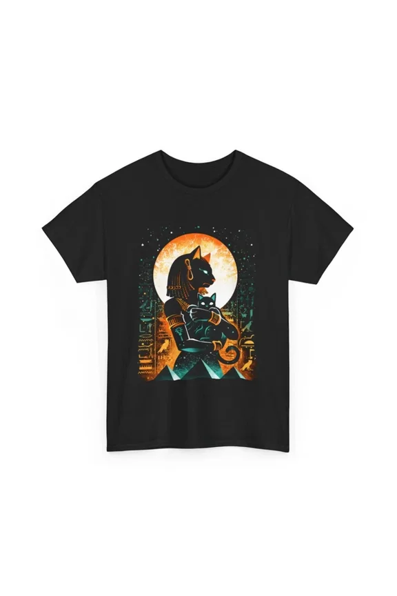 Hot Trending T-Shirt With Goddess Of Cats Shirt | God Cat Shirt Women & Men | Goddess Of Cats