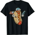 thumbnail image 1 of Hot Trending T-Shirt With Got That Dawg In Me Funny Hot Dog Usa 4Th Of July T-Shirt Design Preview Only, 1 of 5