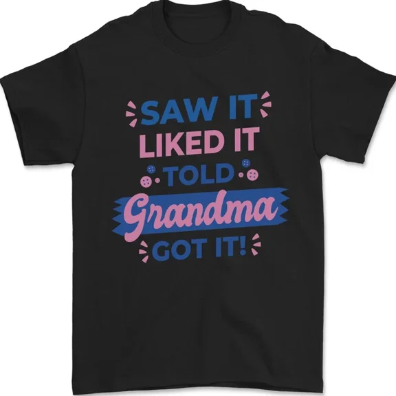 Hot Trending T-Shirt With Grandma Spoilt Grandkids Funny T-Shirt Design Preview Only