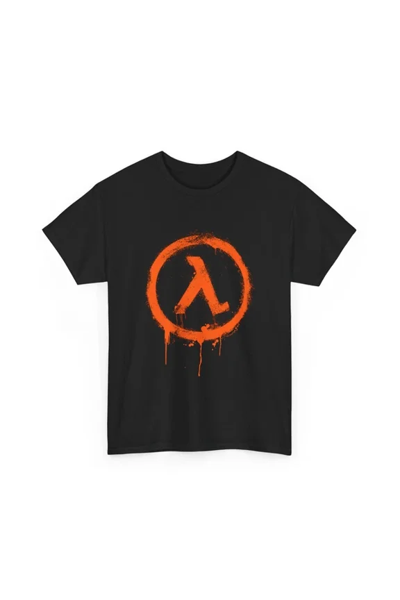 Hot Trending T-Shirt With Half Life T-Shirt S-5Xl - Lambda (Λ) Shirt - Rise & Shine Tee Birthday Gifts; For Men & Women