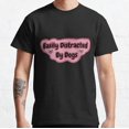 thumbnail image 1 of Hot Trending T-Shirt With Hand Drawn Coquette Easily Distracted By Dogs Design Preview Only, 1 of 3