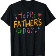 Hot Trending T-Shirt With Happy Fathers Day Shirt For Toddler Baby For Dad T-Shirt Design Preview Only