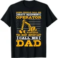 thumbnail image 1 of Hot Trending T-Shirt With Heavy Equipment Operator Excavator Father'S Day Dad Gift Unisex T-Shirt Design Preview Only, 1 of 5