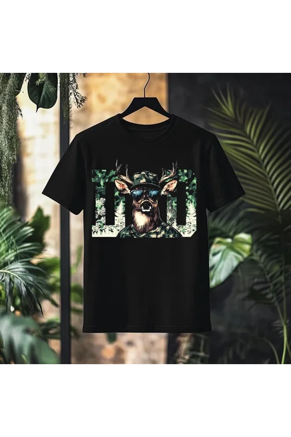 Hot Trending T-Shirt With Hunter Dad T-Shirt For Unisex S-, Best Buckin Dad Ever, Father'S Day Gifts. Design Preview Only