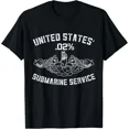 thumbnail image 1 of Hot Trending T-Shirt With I Am The .02% Us Submarine Service Submariner Veteran Design Preview Only, 1 of 5