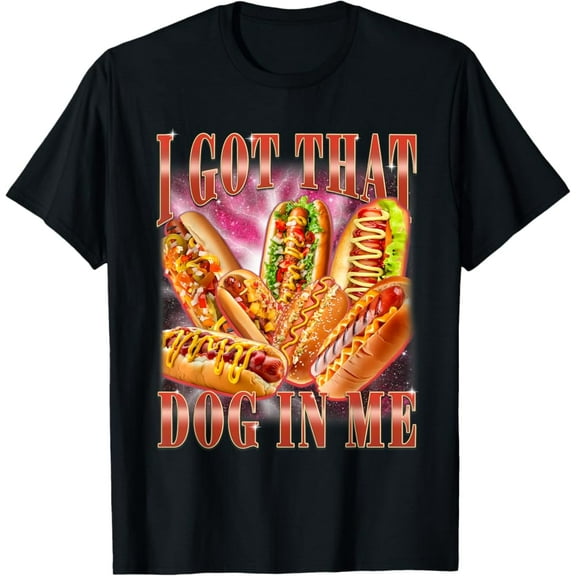 Hot Trending T-Shirt With I Got That Dog In Me Funny Hotdog 4Th Of July America T-Shirt Design Preview Only