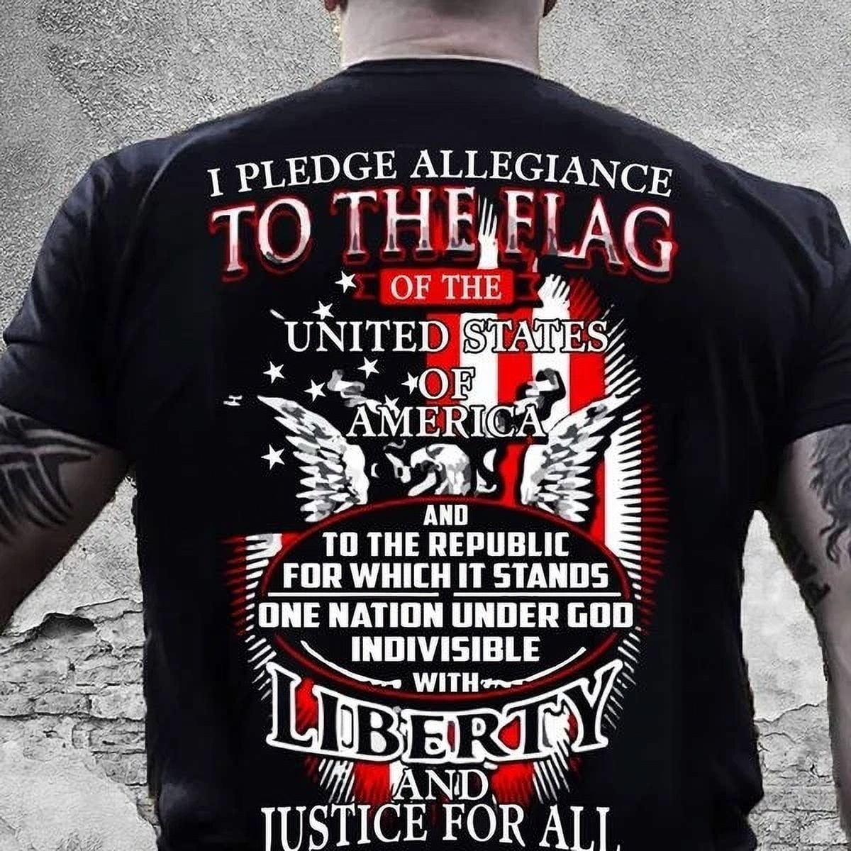 Hot Trending T-Shirt With I Pledge Allegiance To The Flag Of The United ...