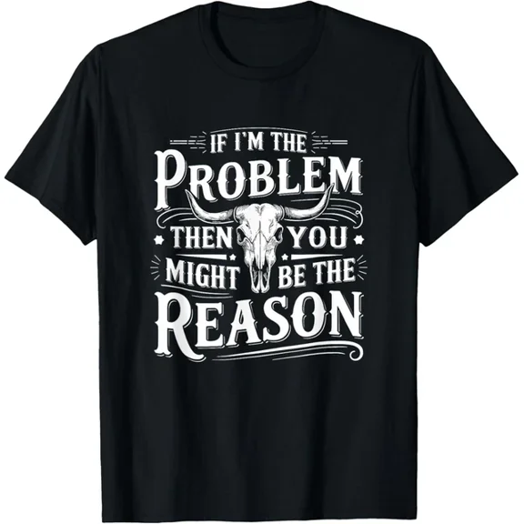 Hot Trending T-Shirt With If Problem Is Vintage You Might Be The Reason Funny Graphic T Shirt Funny Gift I Design Preview Only
