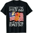 thumbnail image 1 of Hot Trending T-Shirt With It'S Not 4Th Of July Until My Weiner Comes Out - Funny Party T-Shirt Design Preview Only, 1 of 5