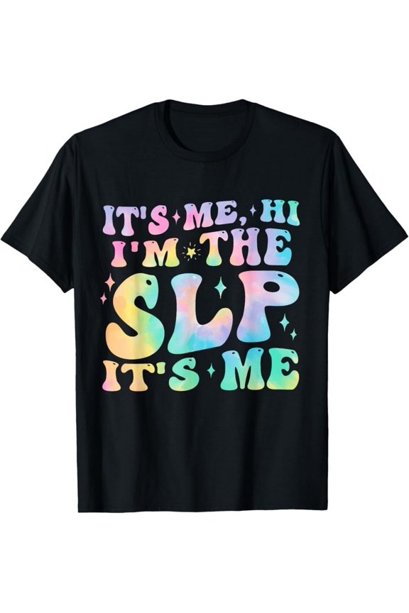 Hot Trending T-Shirt With Its Me Hi I'M The Slp Teacher Speech Therapy Back To School Design Preview Only