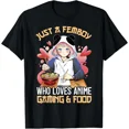 thumbnail image 1 of Hot Trending T-Shirt With Just A Femboy Who Loves Anime And Gaming Crossdressing Design Preview Only, 1 of 5